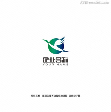 飞鹤创意logo