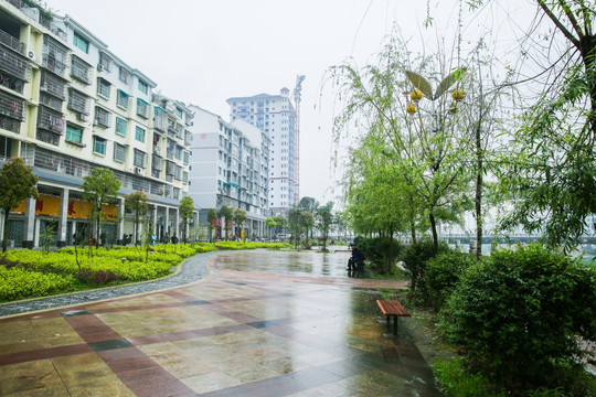 河滨广场2013年街景
