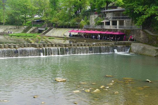 河岸茶馆 露天茶座