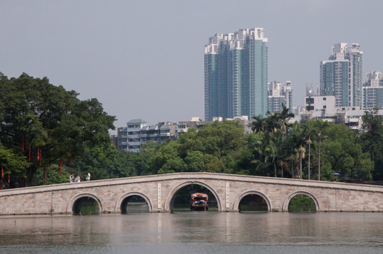 广州荔湾湖公园