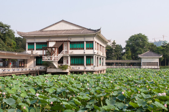 广州荔湾湖公园海山仙馆