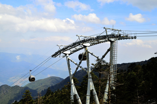 螺髻山索道