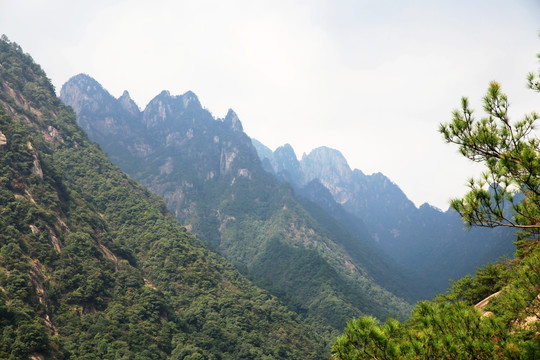 黄山石门峡