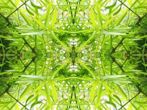 绿色几何抽象拼接矢量高清背景图