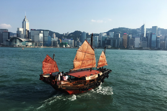 维多利亚港 香港 港口 海港