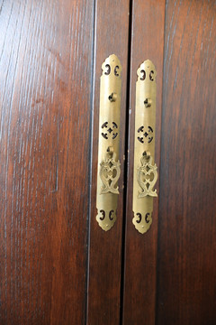 中式家具 铜拉手