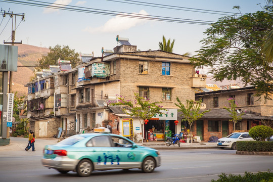 西双版纳景洪市街景