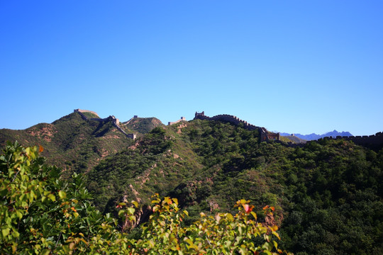 金山岭长城远景