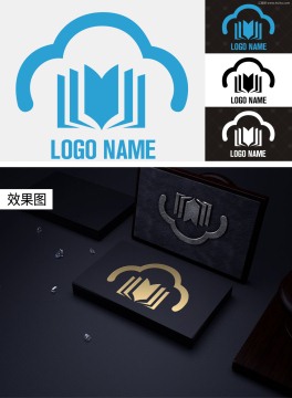 云读书在线教育logo商标