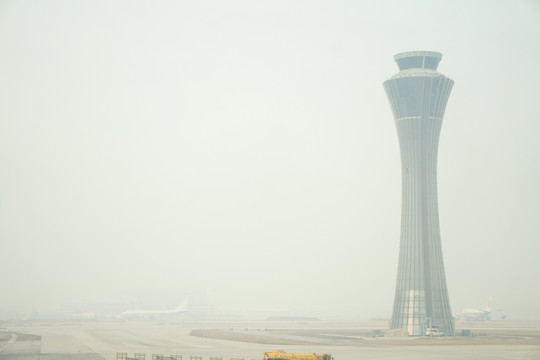 首都机场 雾霾