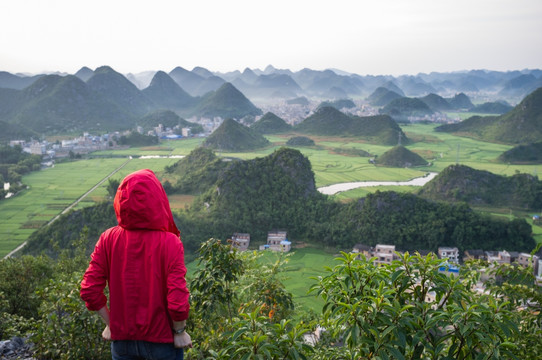 赏风景