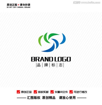 原创抽象鹰LOGO