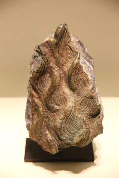 公元3世纪沙特卡耶特法奥青铜狮