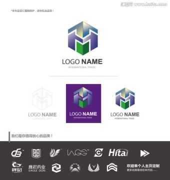 原创高端房产logo设计