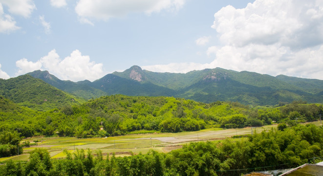 望夫山 田园风光