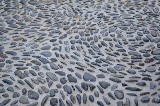 鹅卵石 鹅卵石路面 鹅卵石造型