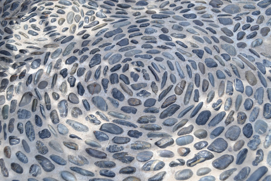 鹅卵石 鹅卵石路面 鹅卵石造型