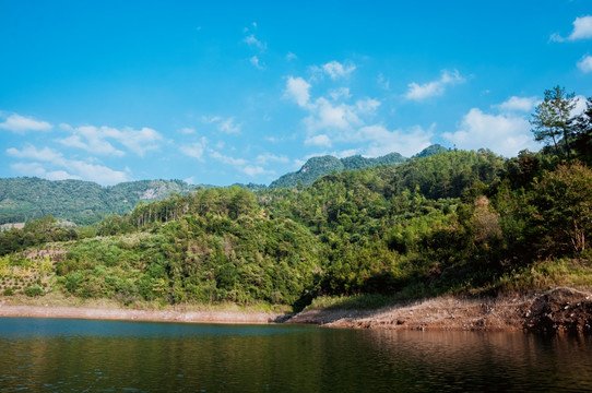 水库风光