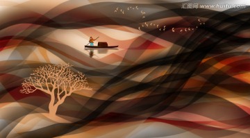 抽象画