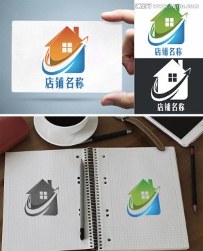 家居装饰装修房地产logo商标