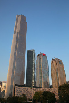 广州州摩天大楼周大福大厦