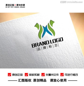 原创抽象鹰LOGO