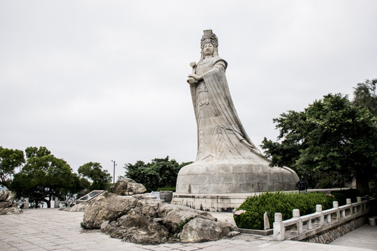 福建湄洲岛 妈祖像