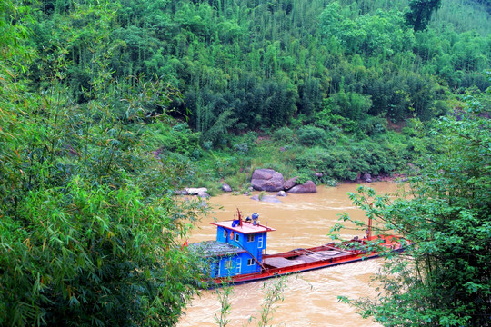 赤水河 行船