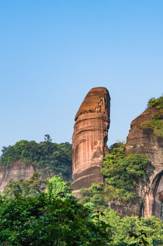 广东丹霞山阳元石