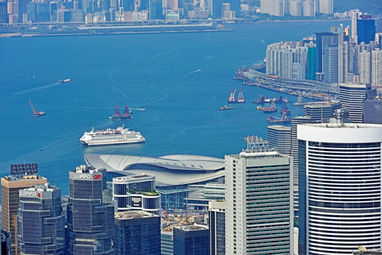 香港 航拍香港