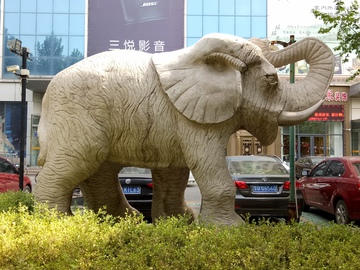 大象石雕 石象 石象雕刻
