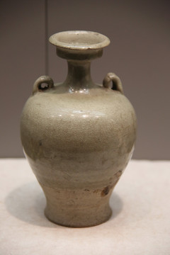 唐代双系陶瓶