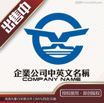 cvx海洋产饲料logo标志