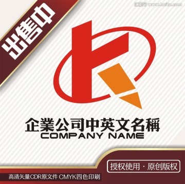 k笔教育科技logo标志