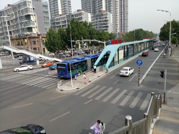 BRT车站 城市快速公交