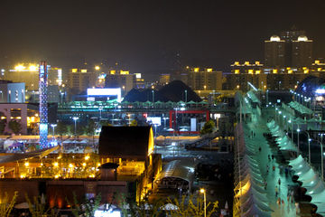 上海世博会夜景