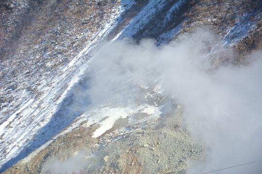 日本大涌谷火山温泉