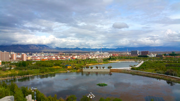 城市水景