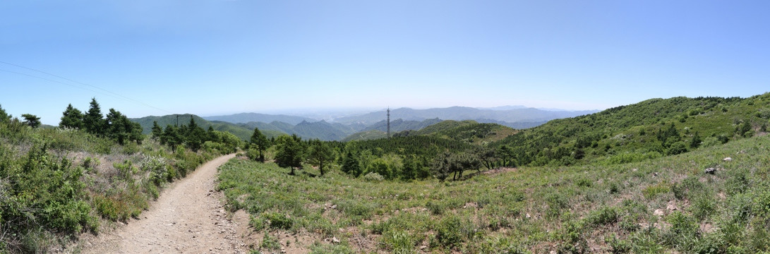 妙峰山宽屏风景