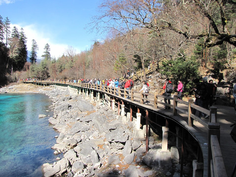 九寨沟风景 高清旅游摄影