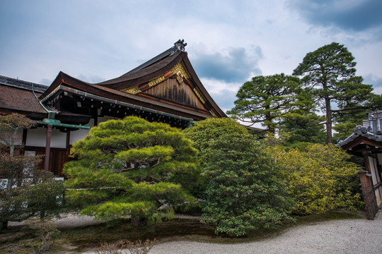 京都御所园林景色