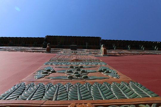 中式浮雕墙