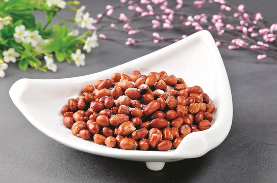 油炸花生米