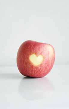爱心苹果