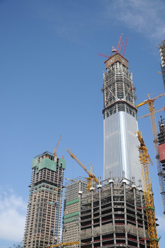 北京CBD核心区建设