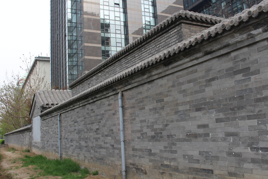 中式建筑墙