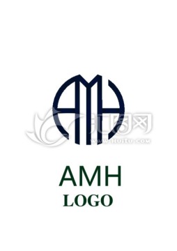 字母AMH标志