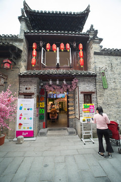 桂林东西巷商业街古建筑