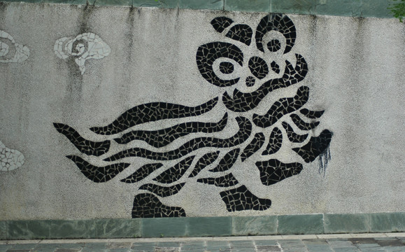 墙面图案