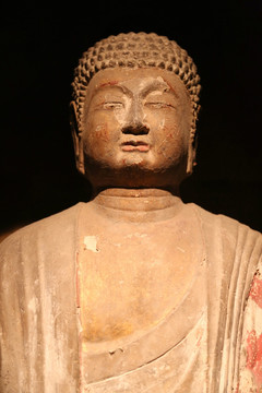 唐代释迦牟尼雕像